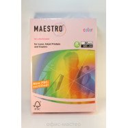 Папір А4  Maestro Collor  пастел. рожевий 500л