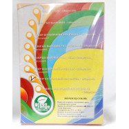 Бумага  mix А4 (160г) (5цв) Pastell 125л