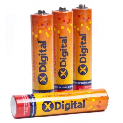 Батарейка  міз.жX-DIGITAL Longlife коробка R3 1x4 шт