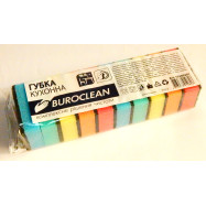 Губки кухонные 10 шт, BuroClean