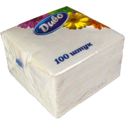 Салфетки 100 шт. бум. односл. 240х250 Диво