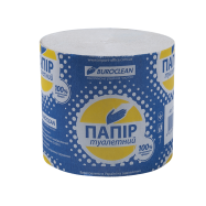 Бумага туалетная макул., без гильзы BUROCLEAN серый