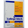 Блокнот А4 80л. пруж. бок. СТВ-38 №4222 College микроперф.