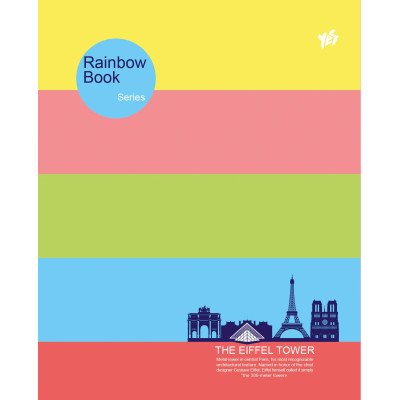Блокнот А4, 80 л.,пластиковая обложка, одинар. спираль YES