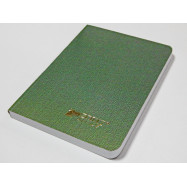 Записная книжка 120л. зеленый "Brisk Office" ф122х170
