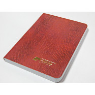Записна книжка 120арк. червоний "Brisk Office" ф122х170