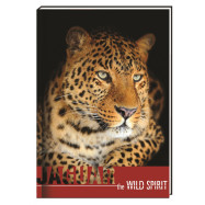 Блокнот А6 80 л. "Wild Spirit", картон з поролоном, клетка, "ягуар" CF21201-03