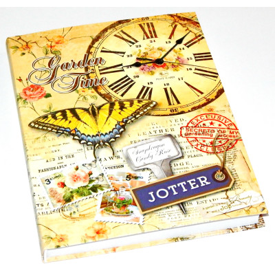 Блокнот А5, 120л, интегр. обл., Мандарин