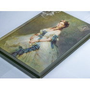Блокнот В6,тв.пер. "Princess" крем. бум