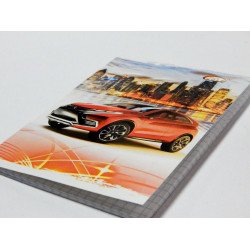 Записна книжка 32л. ф-А6+УФ лак "GOLD" скоба