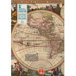 Блокнот А5/96 тв.лак "Ancient map" YES