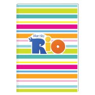 Блокнот А5, 48 арк., термобиндер  "Rio", обкладинка - картон + лак