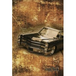 Записна книжка А5, клітка, 120арк. ф. "SKILL" Kraft крем