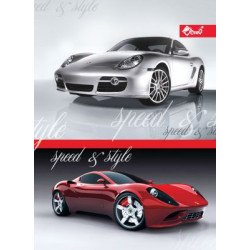 Зошит А5 72 арк тв. палітурка офс