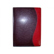 ЗВ-55-К/03а черв.+бордо Щоденник дат.176л.ф142х203 Кр.уг.
