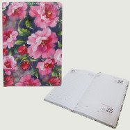 Ежедневник датированный 2017, Josef Otten, Flowers, рисунок, А5