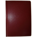 Ежедневник недатированный, Brisk, Bizon 43, бордо, А5