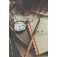 Щоденник  А5 120л. ламінація 60гр/м2 4 фактури, не датований. у 2 фарби шитво