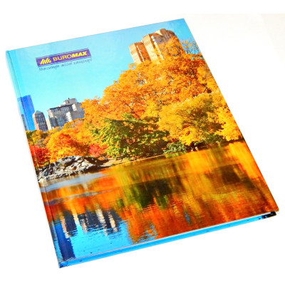 Книга канц. А4, 96 л. кл. тв. обл. "Міста. Сезони" офс.
