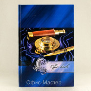 Книга амбарная А4 96л.ламинация 65гр/м2 клетка,нитки