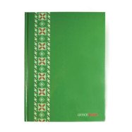 Блокнот "Орнамент", А4, 96арк., кліт., зелений