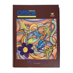 Книга канц. А4, 80 л. лин. тв. обл.