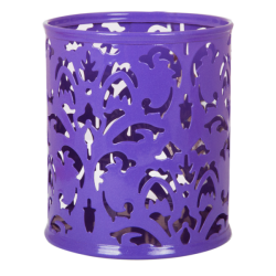 Підставка для ручок "Barocco" 83*100, металева, фіолетова