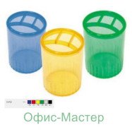 Стакан-подставка на 4 отдел. пластик.черн.
