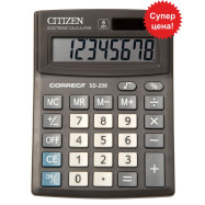 Калькулятор Citizen Correct SD-208,(135*100) компактний настільний, 8 р.