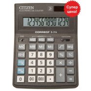 Калькулятор Citizen Correct D-314,(205*150) бухгалтерський, 14 р.
