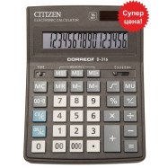 Калькулятор Citizen Correct D-316,(155*205) бухгалтерський, 16 р.