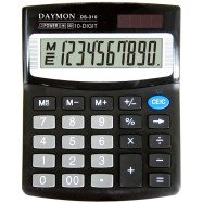 24 Калькулятор Daymon DS-310, бухгалтерський, 10 р.