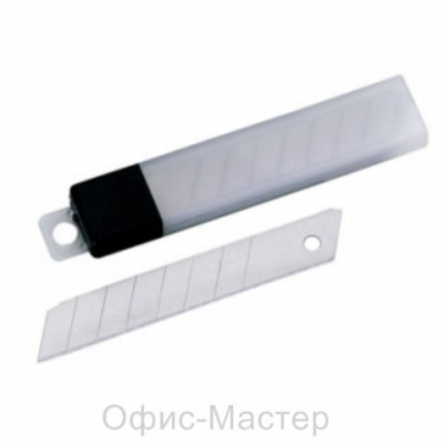 Лезвия для ножей  9мм (10ш), 4-350, 4OFFICE