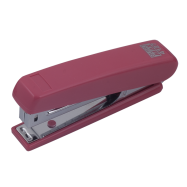 Степлер пластиковий до 12арк. (скоби №10), BUROMAX червоний BM4127-05