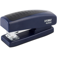 Степлер пластиковий до 20арк. (скоби №24, 26), BUROMAX синій BM4200-02