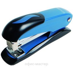 Степлер ECONOMIX, №24, 20л. 55мм. метал. синий