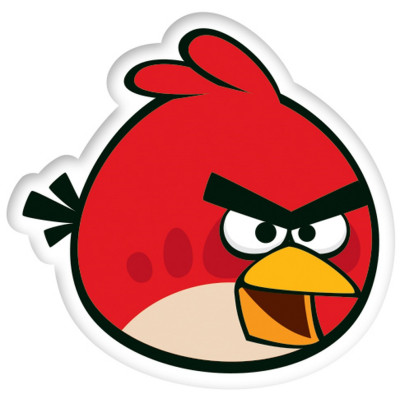 Гумка для олівця "Angry Birds", 4 см
