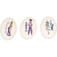 Гумка Centrum "Angel,Princess,Superstar" овальний 82404