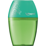 Точилка с контейнером MAPED "SHAKER", асс. (боченок)