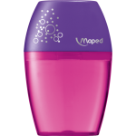 Точилка с контейнером MAPED "SHAKER", асс. (боченок)