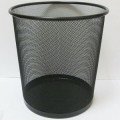 Корзина офисная метал. 26*28,, черная
