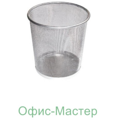 Корзина для бумаги круглая .цвет черн.