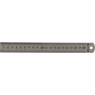 Линейка стальная  20см BM5810-20