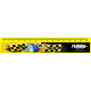 Лінійка пластикова 15 см "Turbo"