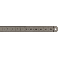 Линейка стальная  20см BM5810-20