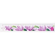 Линейка пласт.30см "Botanique" 370385