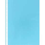 Папка-карманець , A4+, гладкий, блакитний (за 100 шт.)
