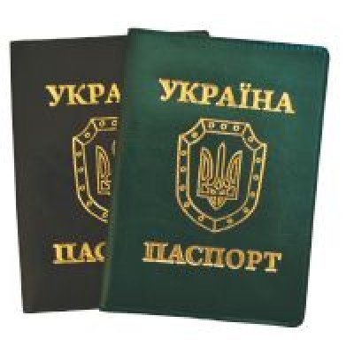 Обкладинка Паспорт Sarif ТМ"BRISK OFFICE" синій 100х135 круглий куток