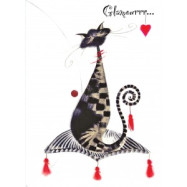 Конверт на кнопці А4 "Glamour cats" L5908/5903/5902