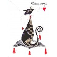 Конверт на кнопці А4 "Glamour cats" L5908/5903/5902